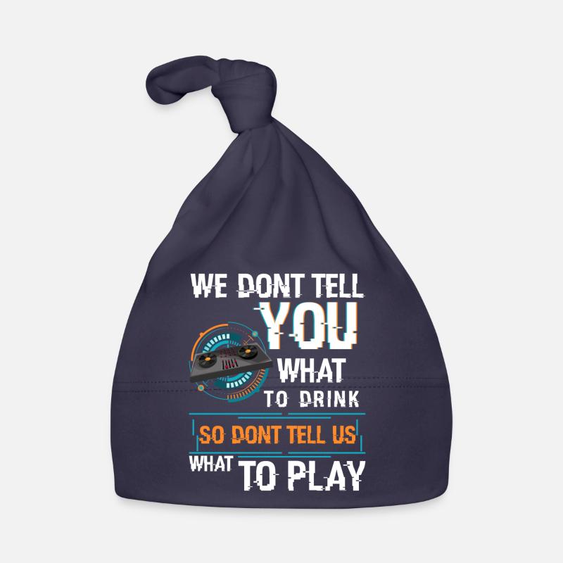 Musik Techno Electro Rave Baby Bio-Mütze