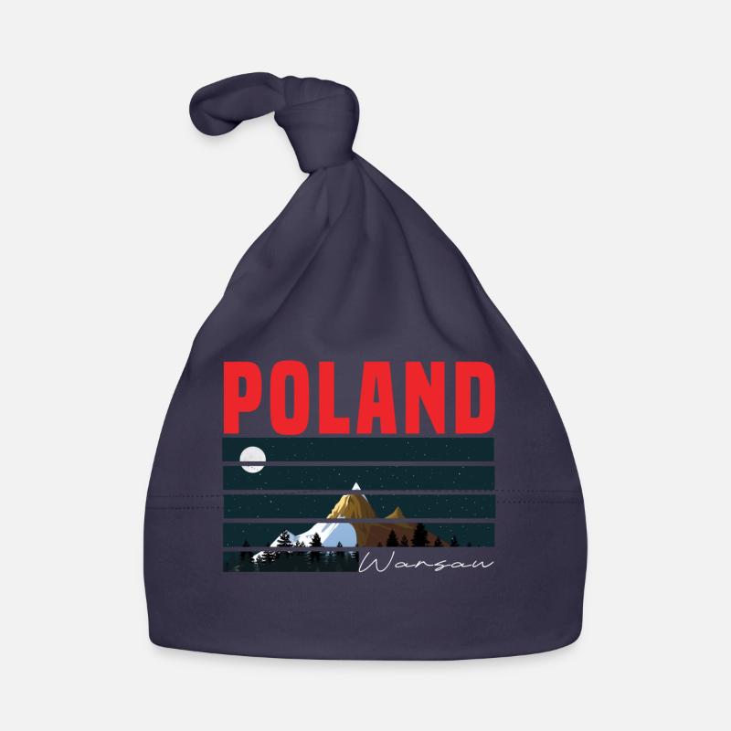 Pologne Varsovie Bonnet bio Bébé