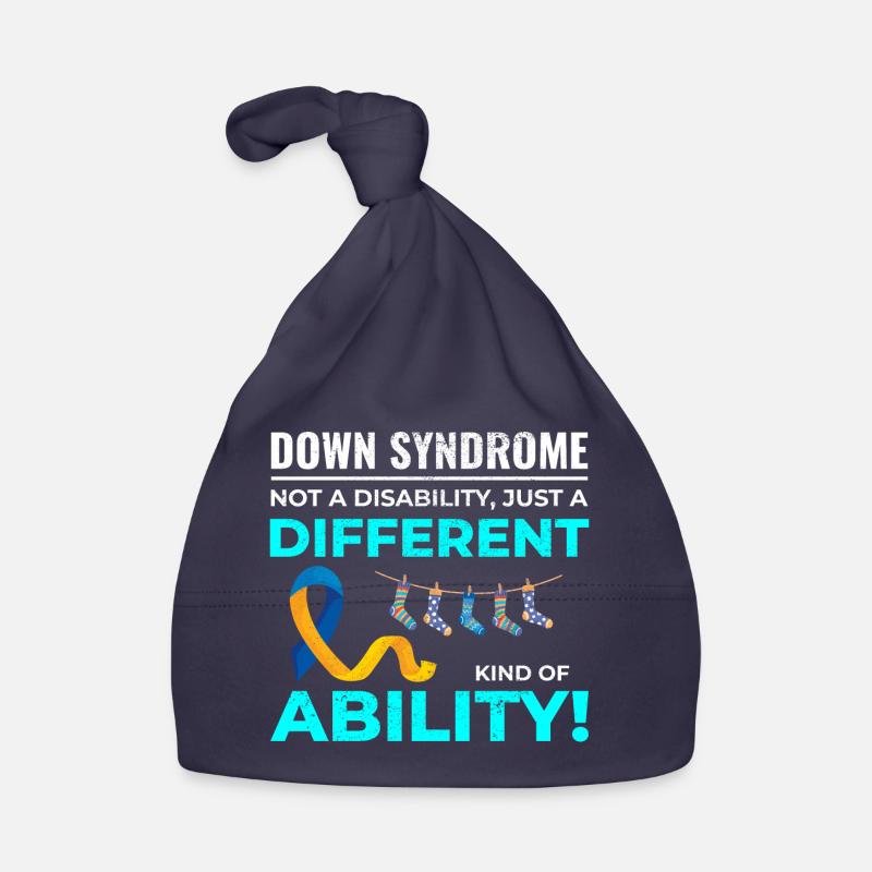 Down Syndrome Awareness Different Ability Organic Baby Cap