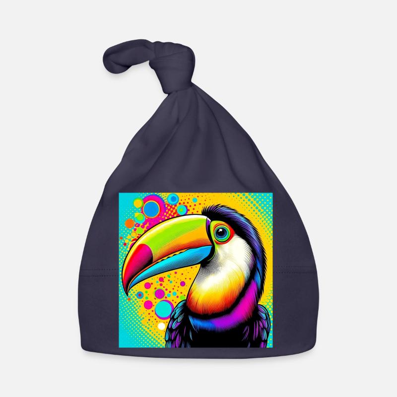 Tukan Pop Art Baby Bio-Mütze