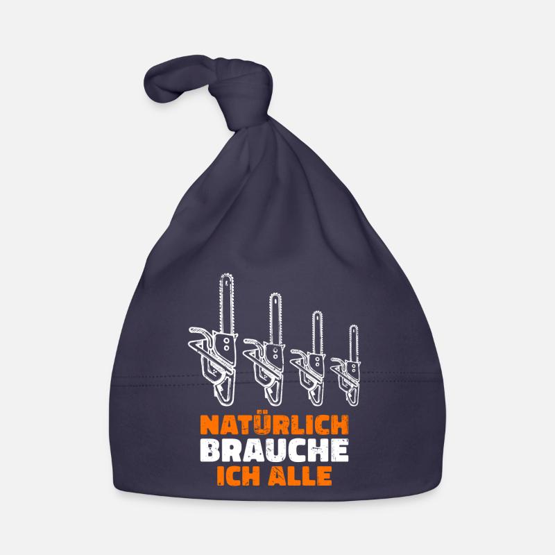 Bûcheron bois déclaration sciure sciure Woodland Bonnet bio Bébé