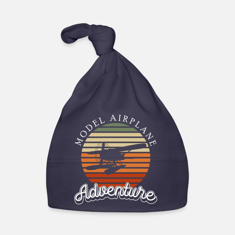 Model Maker Sky Model - Organic Baby Cap - navy