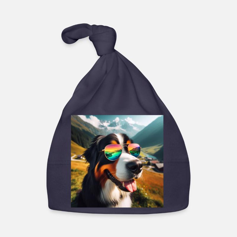Bernese mountain dog Organic Baby Cap