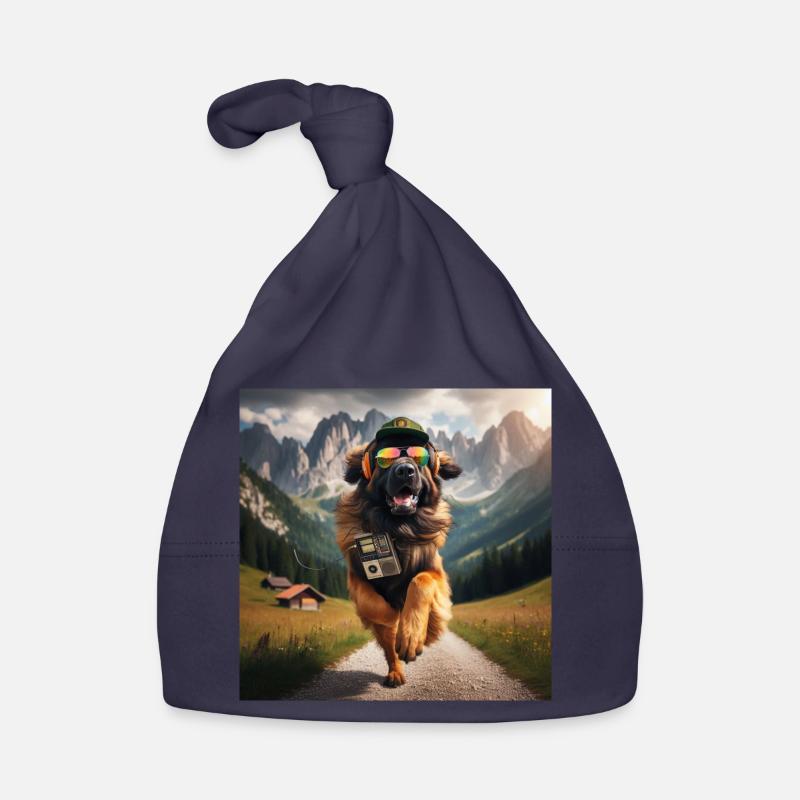 L’art de Leonberg Bonnet bio Bébé
