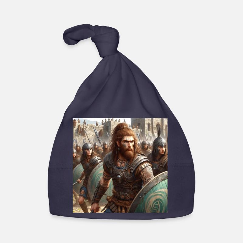 Celtiberians defending Numancia Organic Baby Cap