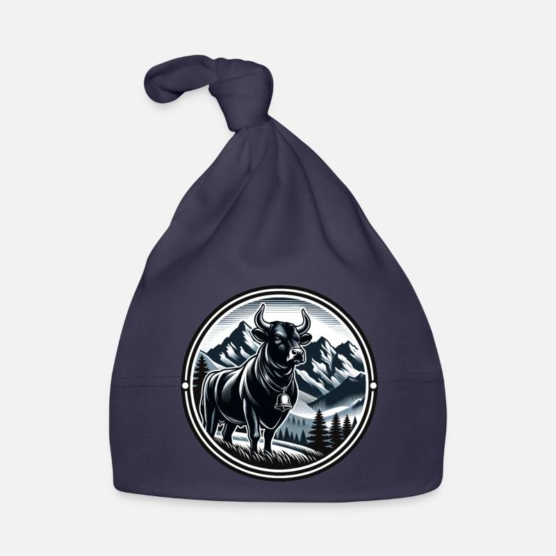 vaches d'hérens, eringer Bonnet bio Bébé