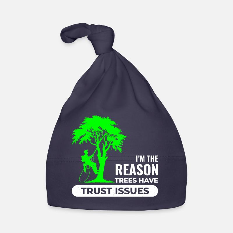Arborist Tree Surgeon Climber Climbing Trimmer Organic Baby Cap