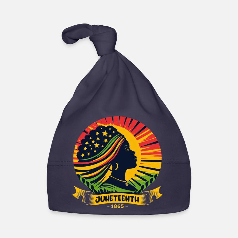 Celebrating Juneteenth: Freedom, Heritage, Unity Organic Baby Cap