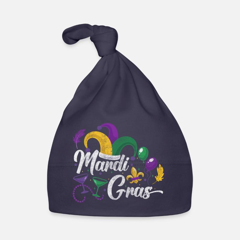 Carnival Celebration Colorful Organic Baby Cap