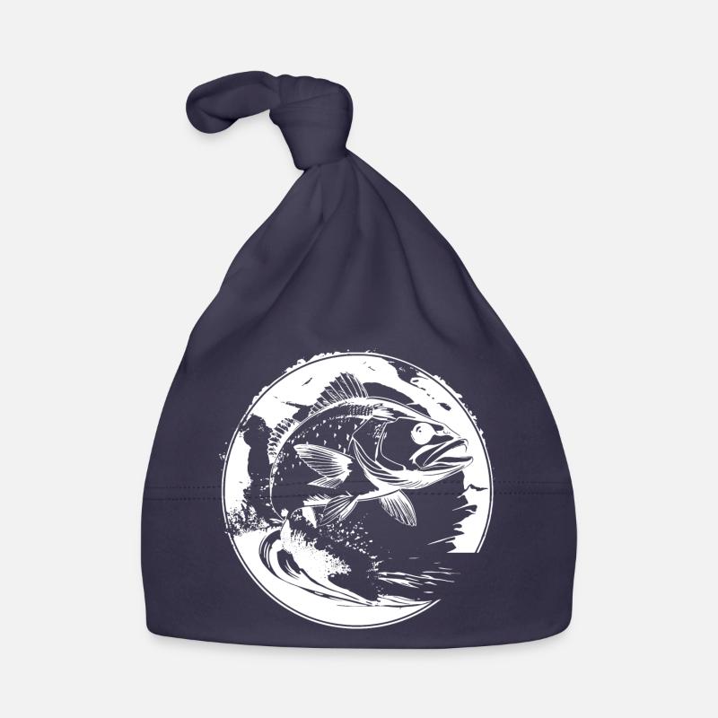 Graphique de poisson Bonnet bio Bébé