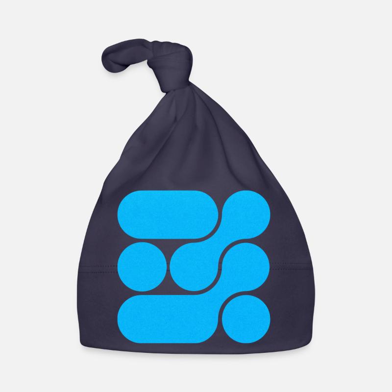 OCHOOO - Türkisblau Baby Bio-Mütze