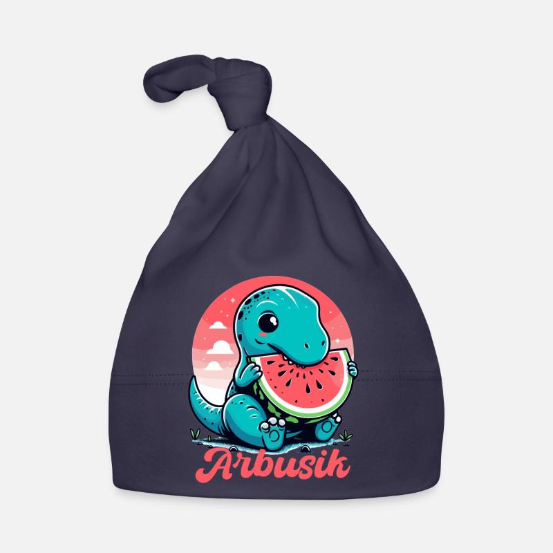 Mignon T-Rex Pastèque Arbusik Cadeau Bonnet bio Bébé