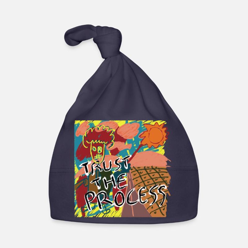 Trust the process Organic Baby Cap