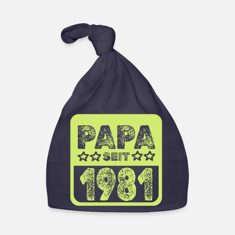 since 1981 Organic Baby Cap