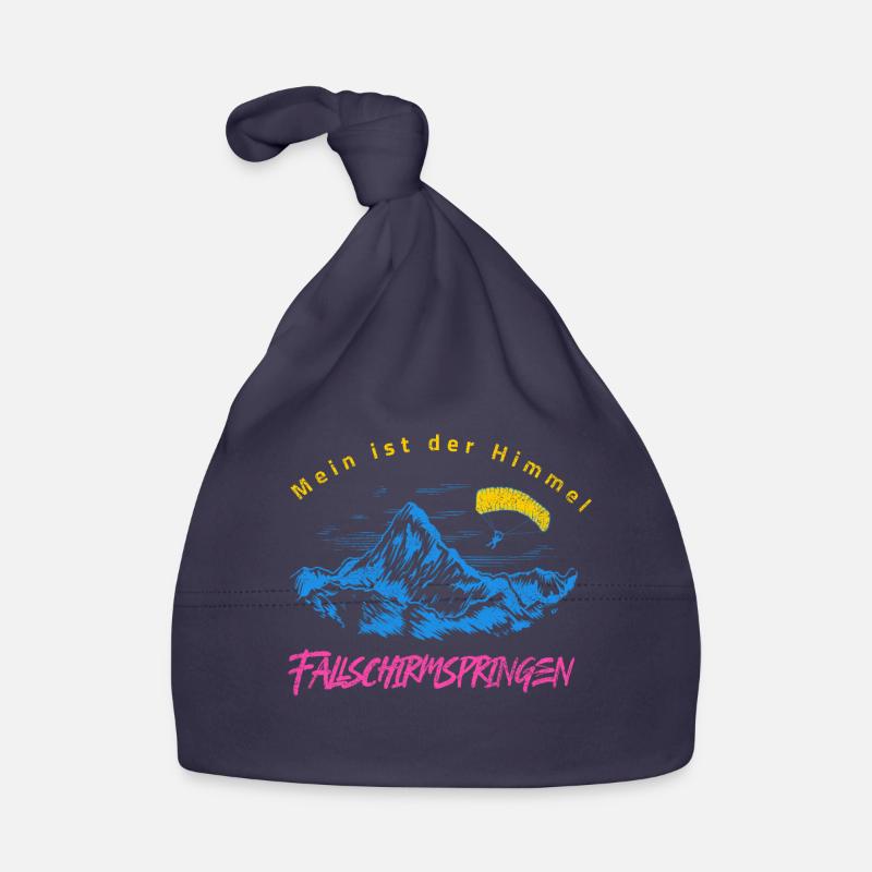 Mon royaume, c’est le ciel – parachutisme Bonnet bio Bébé