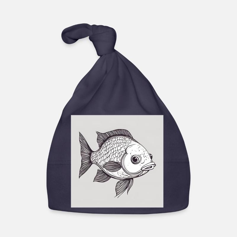 Fisch Baby Bio-Mütze