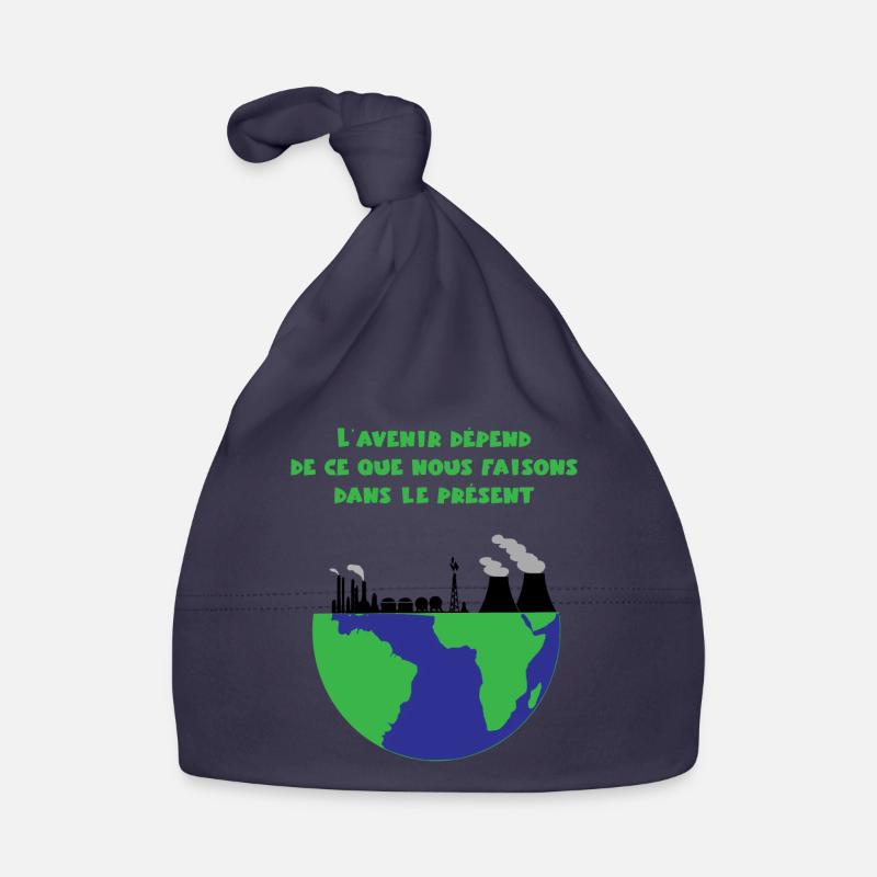 Planète Terre Bonnet bio Bébé