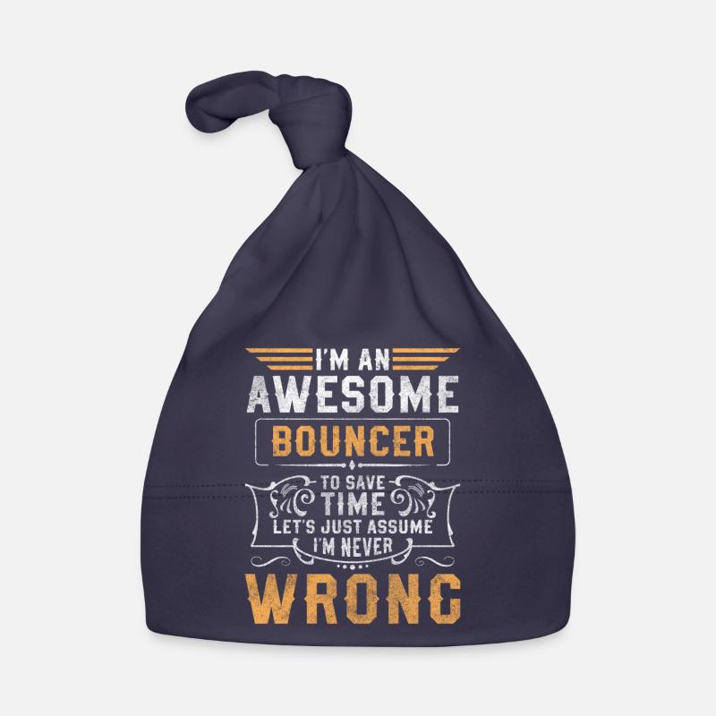Security Security Entrance Danger Organic Baby Cap