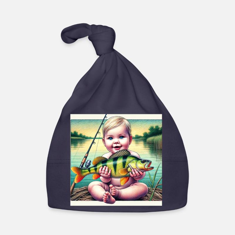 Nachwuchs Angler Baby Bio-Mütze