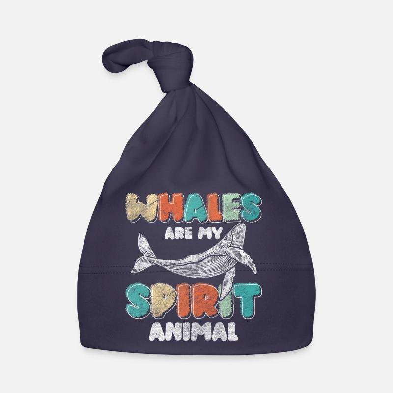 Baleines Plongeur d’animaux océaniques Bonnet bio Bébé