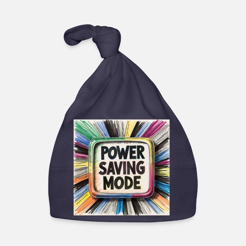 Power Saving Mode Organic Baby Cap