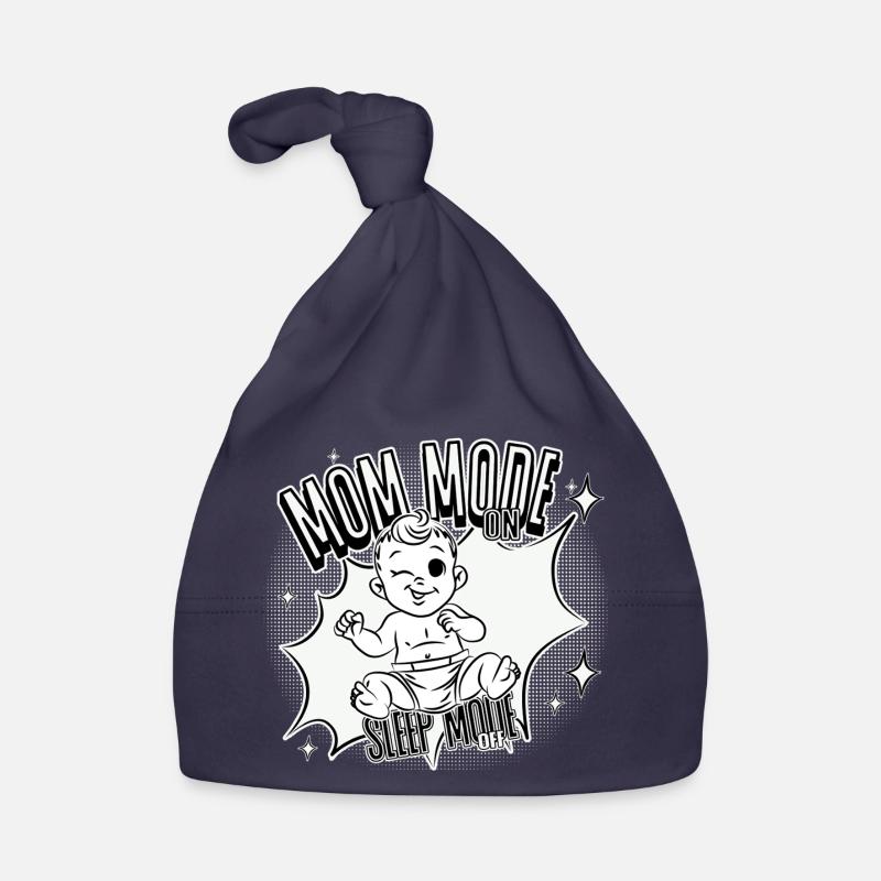 Mode Maman Activé – Mode veille désactivé Bonnet bio Bébé