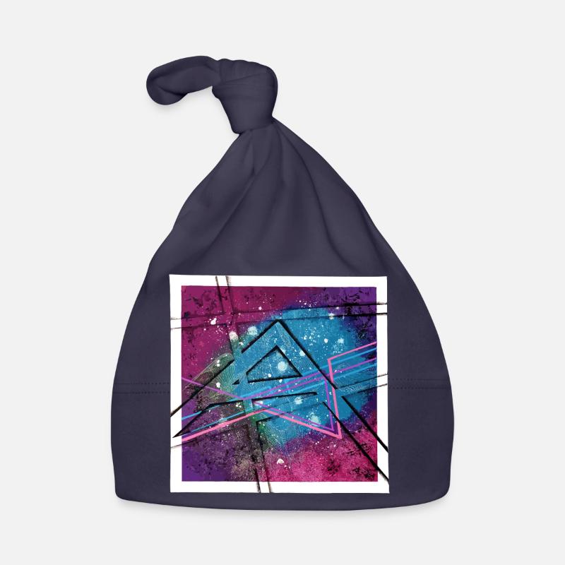 Abstract art Organic Baby Cap