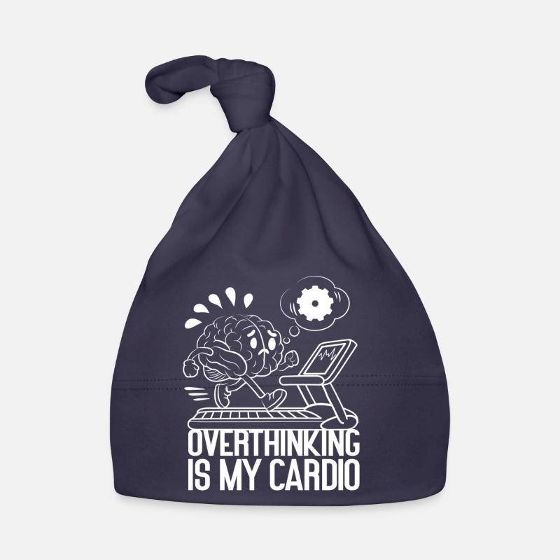 Overthinking is my Cardio – Brain on Fire Baby Bio-Mütze