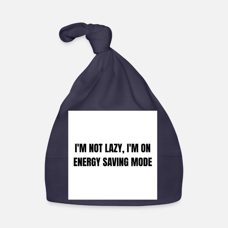 Energy-Saving Mode – Lazy Mode Activated Organic Baby Cap