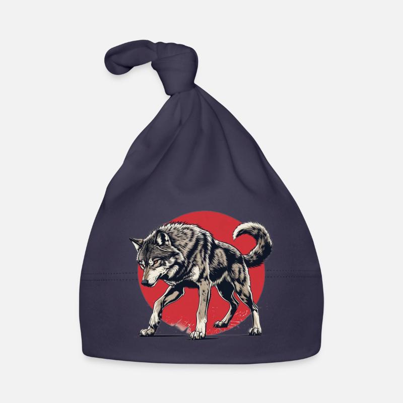 Epic Wolf Organic Baby Cap