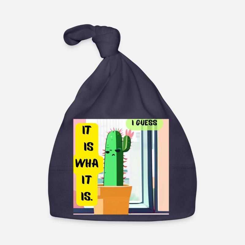 C’est ce que c’est. Je pense. – Édition Cactus Moody Bonnet bio Bébé
