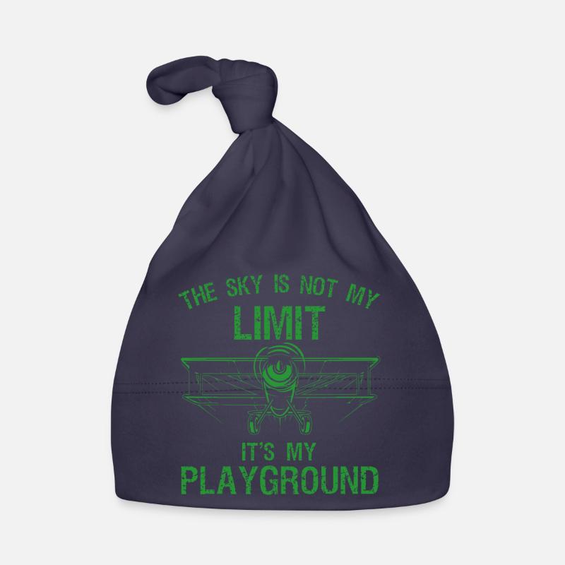 Sky is Not My Limit Playground Tee Organic Baby Cap