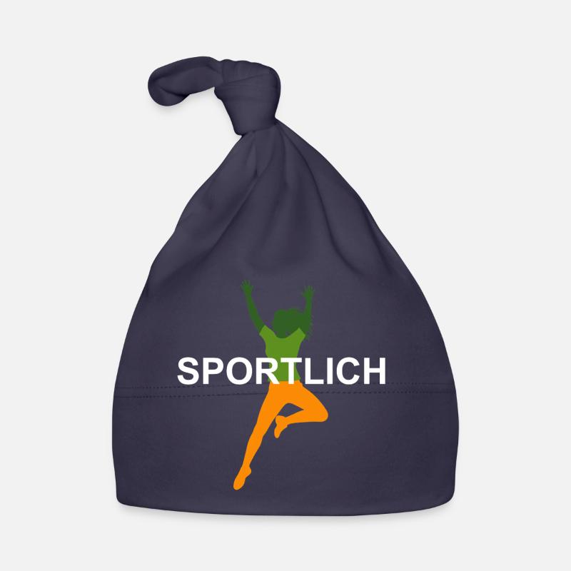 Conception de saut athlétique vive Bonnet bio Bébé
