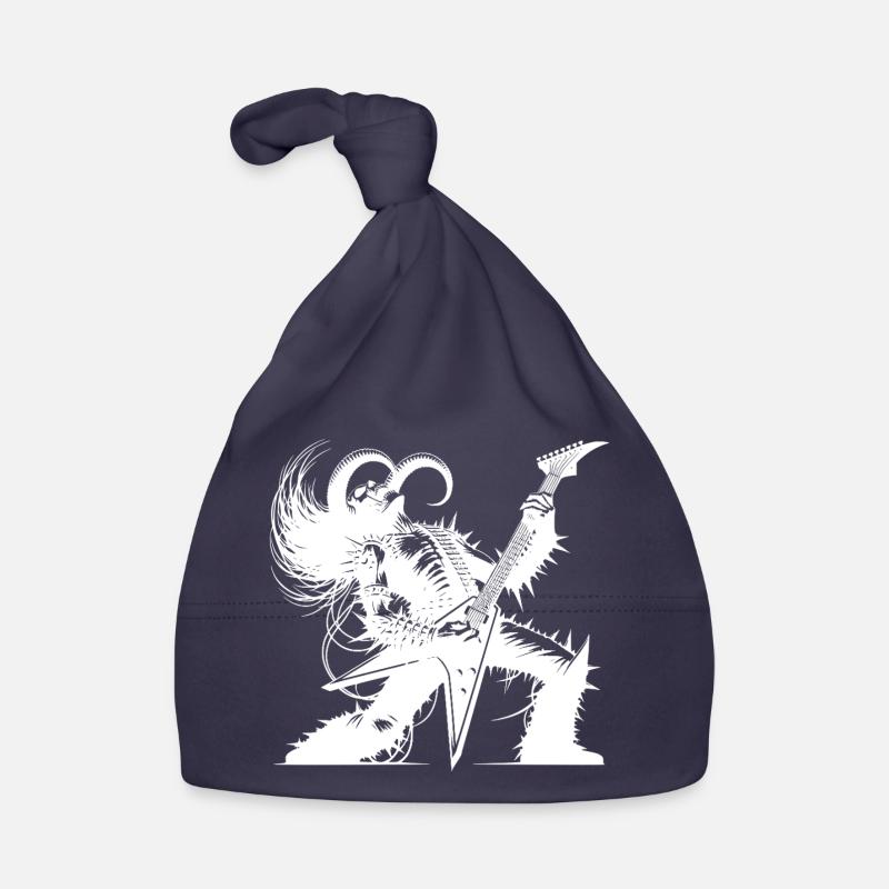 Demonic guitar solo louder than hell Organic Baby Cap