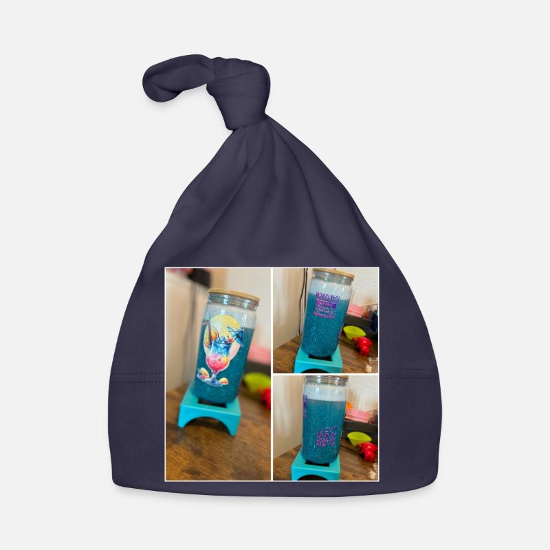 Glitzerbecher Baby Bio-Mütze