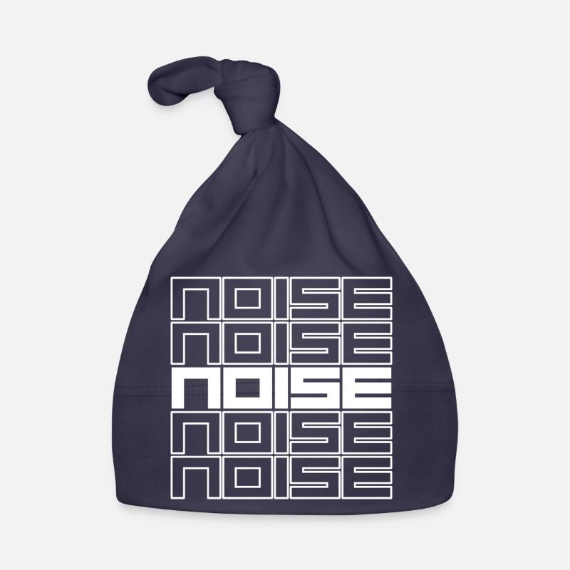 Noise Geometric Typography Bold Pattern Organic Baby Cap
