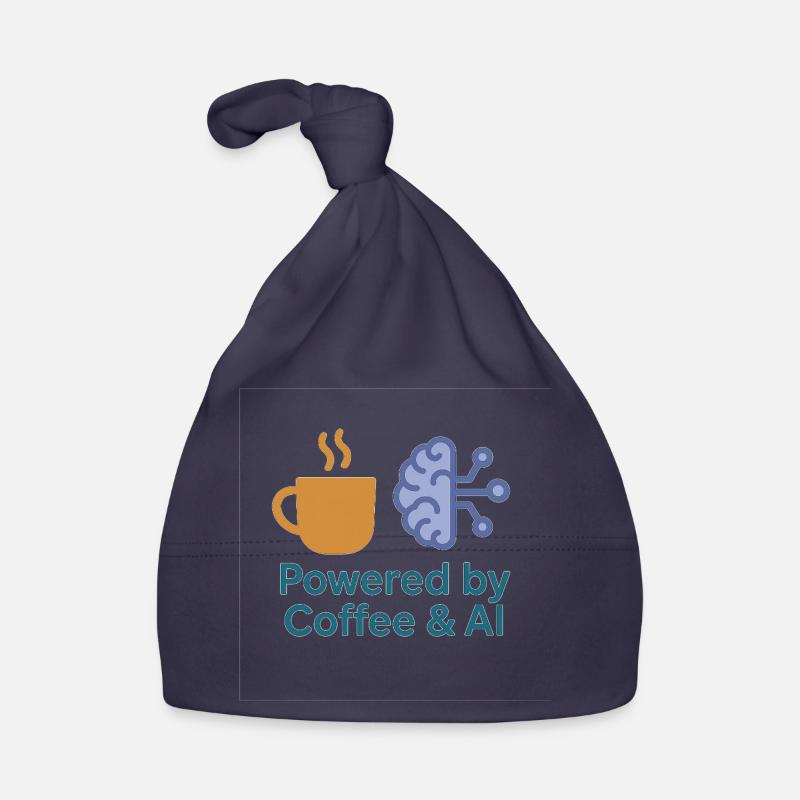 Coffee AI Power Design Organic Baby Cap