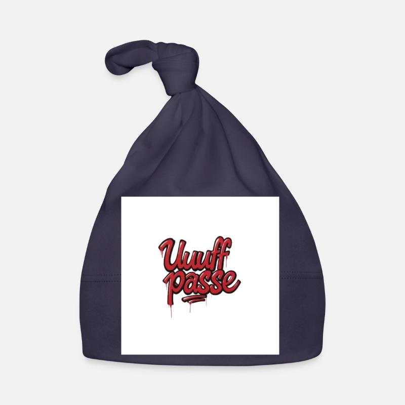 UffPasse Graffiti Lettering Organic Baby Cap