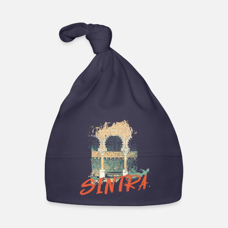 Architecture mauresque Sintra illustration Bonnet bio Bébé