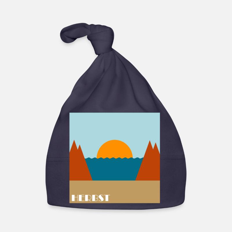 Herfst Bio-muts voor baby's