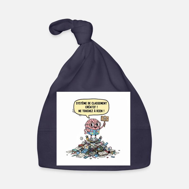 Creative Chaos Brain Organic Baby Cap