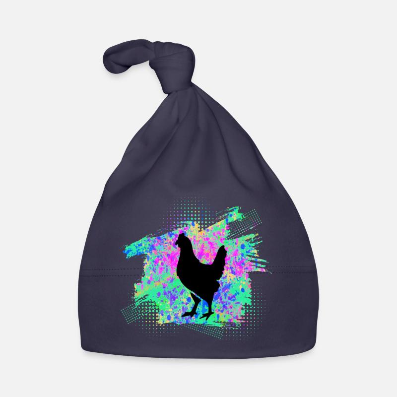 Chicken Chickens Organic Baby Cap