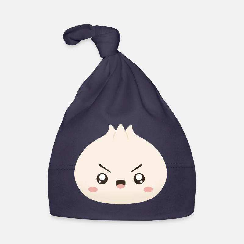 Grumpy Dumpling – süßes Maskottchen Baby Bio-Mütze