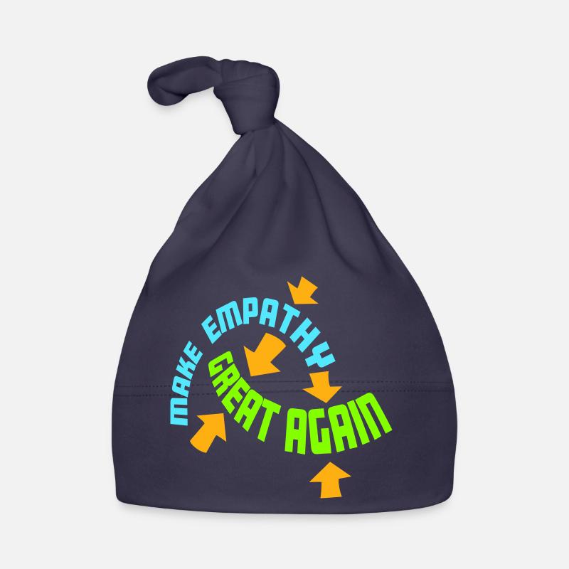 Make Empathy Great Again Political Statement Hope Organic Baby Cap