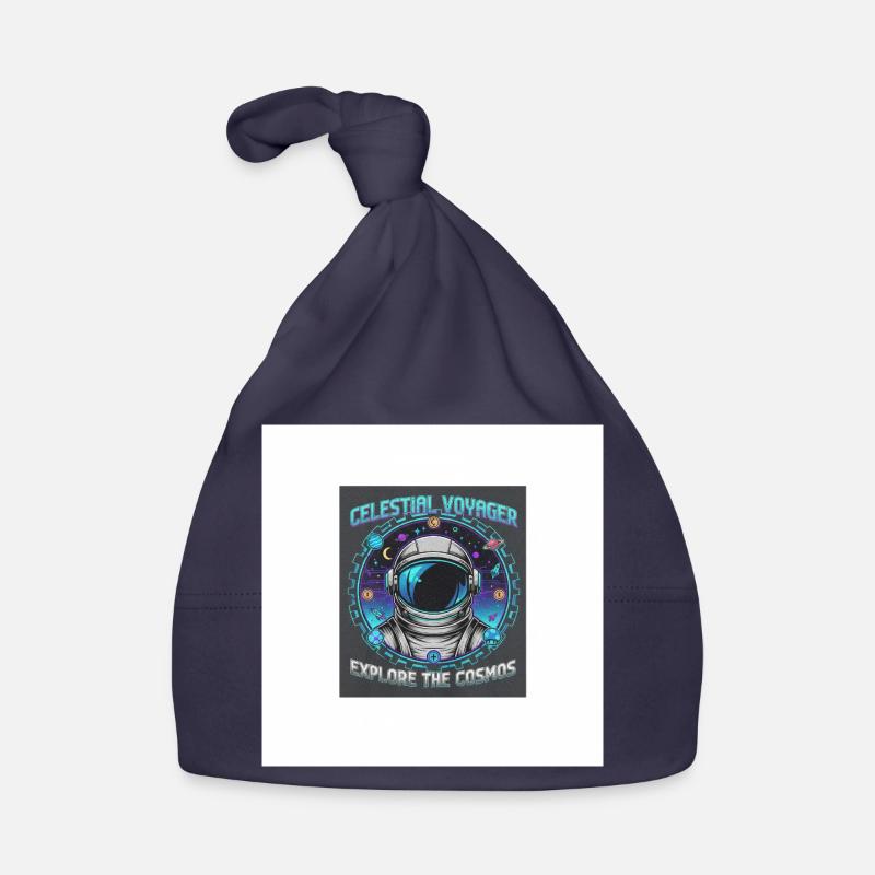 Voyageur Céleste explore le cosmos Bonnet bio Bébé