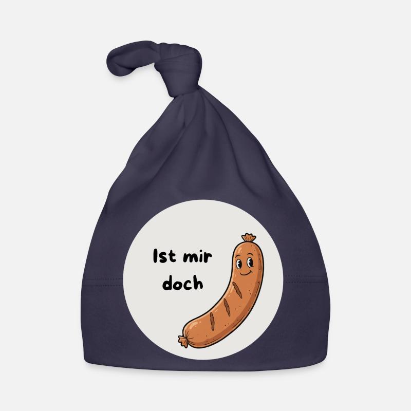 Ist mir doch Wurst Baby Bio-Mütze
