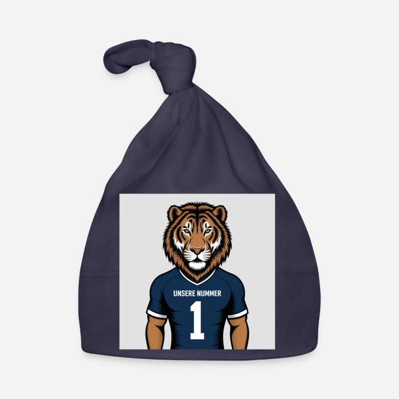 Tiger Maskottchen Jersey Druck Baby Bio-Mütze