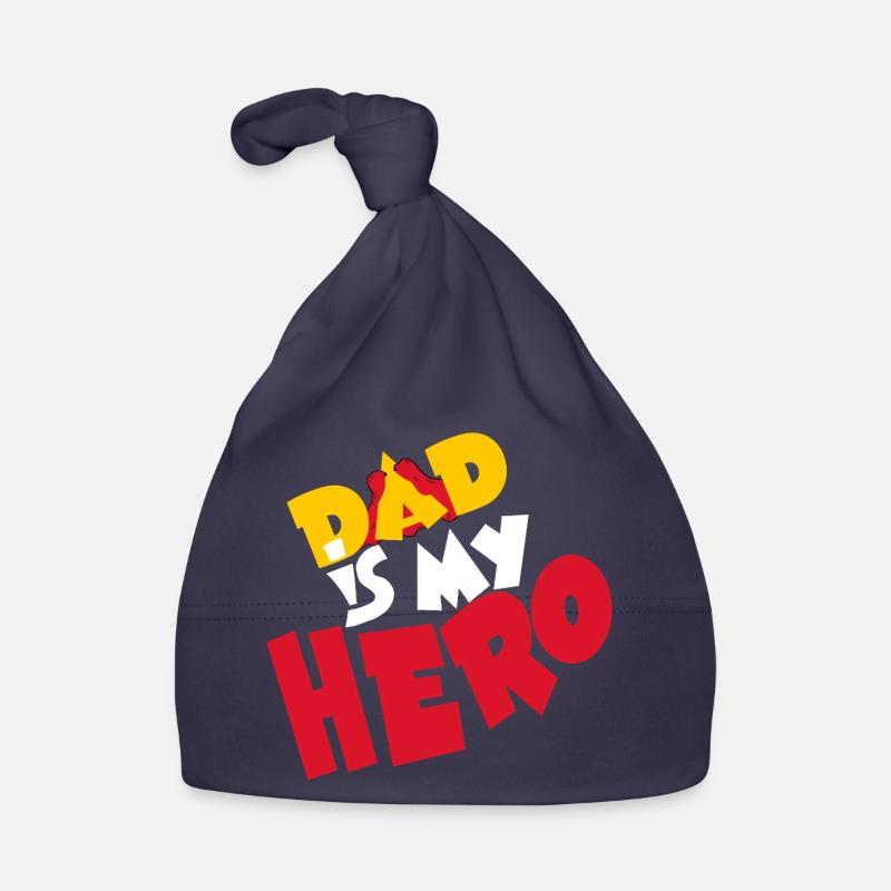 Dad Ist Mein Held Comic Dad is my hero Baby Bio-Mütze