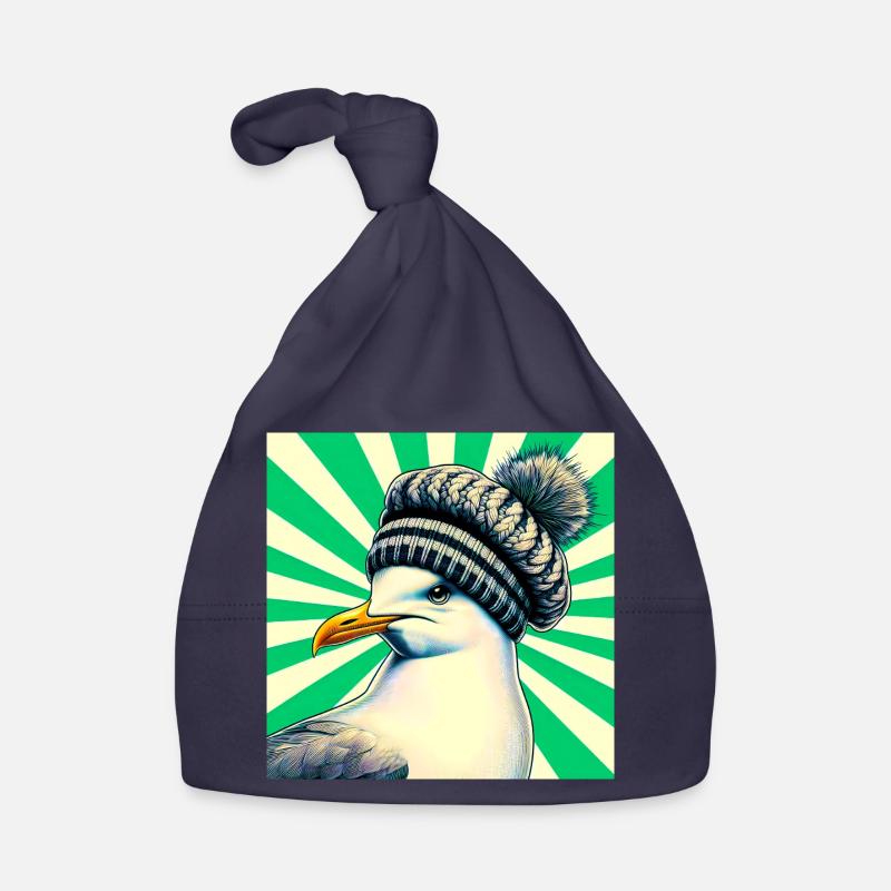 Möwe Baby Bio-Mütze