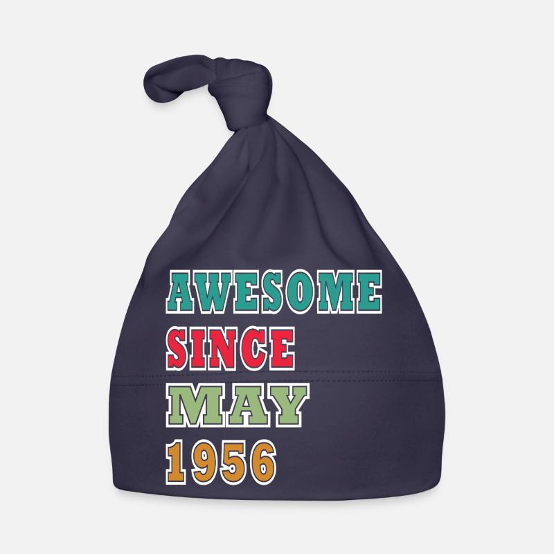 Birthday present May 1956 Organic Baby Cap